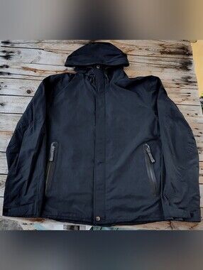 2000's Tumi tech waterproof jacket with hood  men's Size Large